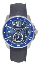 Cartier Calibre Diver Steel & Ceramic Bezel Blue 42mm WSCA0010 3729 2