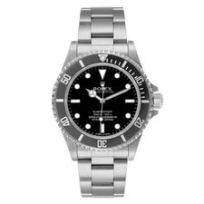 Rolex Submariner Steel No Date Black 4 Liner Dial 14060 2