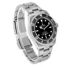 Rolex Submariner Steel No Date Black 4 Liner Dial 14060 3