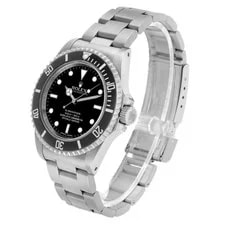 Rolex Submariner Steel No Date Black 4 Liner Dial 14060 4