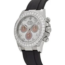 Rolex Daytona 126589RBR White Gold Diamond Mother of Pearl Dial Diamond Bezel 3