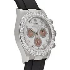 Rolex Daytona 126589RBR White Gold Diamond Mother of Pearl Dial Diamond Bezel 4