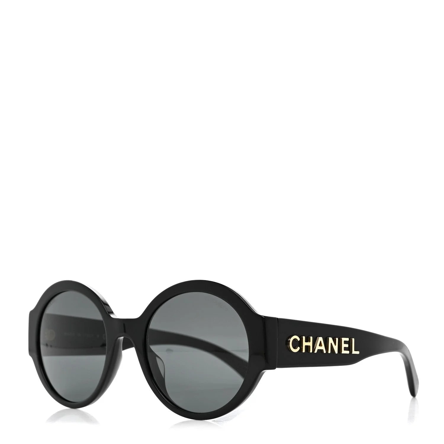 Chanel — Acetate Round Sunglasses 5410-A — Accessory — resale