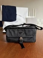 Prada Logo Plaque Messenger – & 2