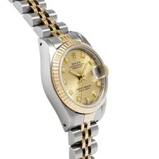 Rolex Datejust 69173G 26mm Stainless Steel Champagne #WW3597 3