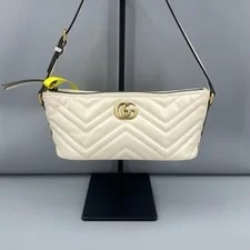 Gucci — Gucci Marmont White Gold for — Handbag — resale