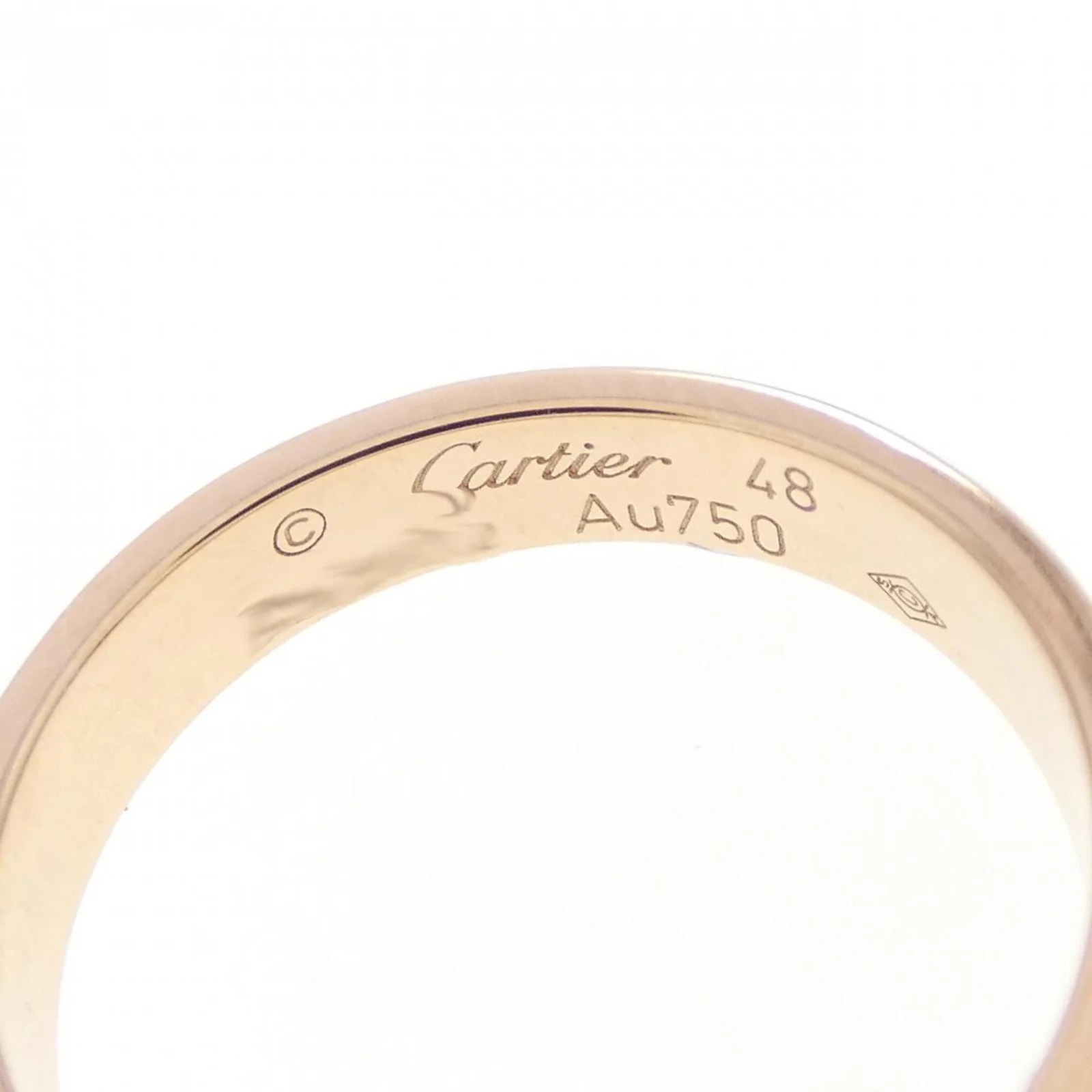 Cartier Clear 18K Gold Band 3