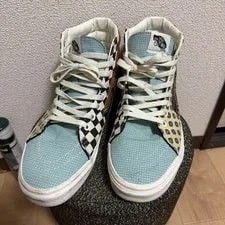 Vans — 10.0US Vans Sk8-Hi Patchwork -Pattern Mixed Design LTD Orig — Sneaker — resale
