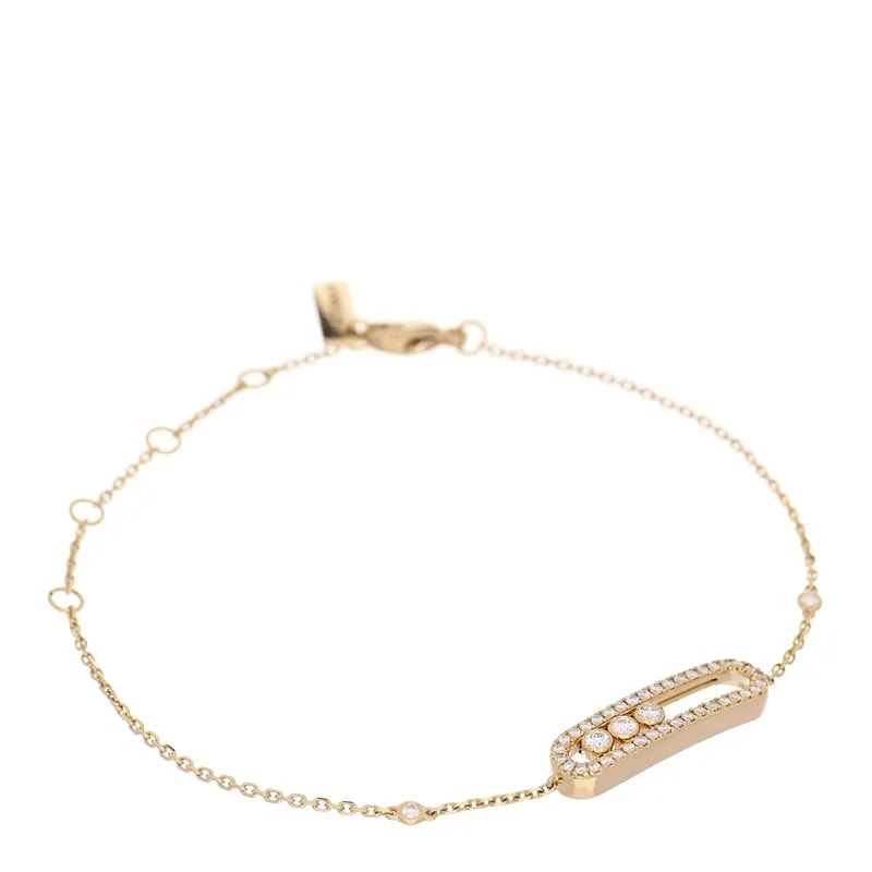 Messika — 18K Yellow Gold Classic Baby Move Pave — Jewelry — resale