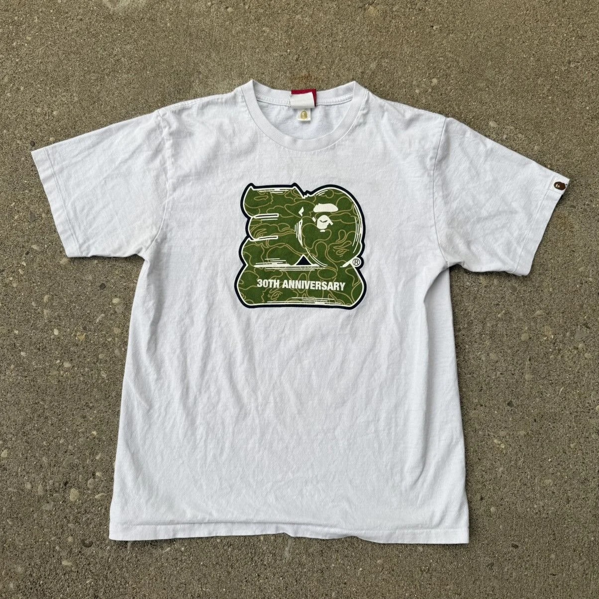 BAPE — Bape 30th Anniversary Tee — streetwear — resale