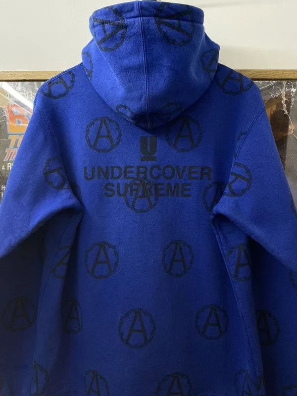 Supreme — Supreme X Undercover Anarchy AOP Hoodie — streetwear — resale