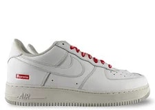 Nike — Size 11.5M/13W - Nike Air Force 1 Low Supreme CU9225-100 — Sneaker — resale