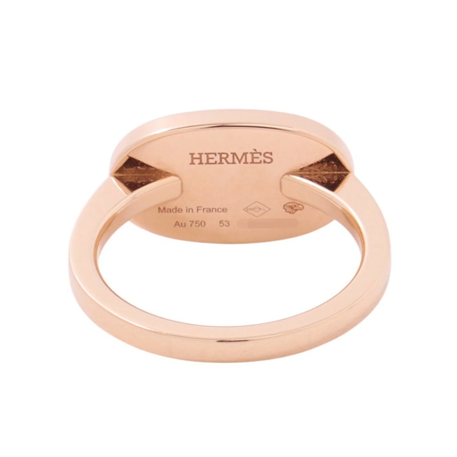 Hermes 18K White Gold Band 3