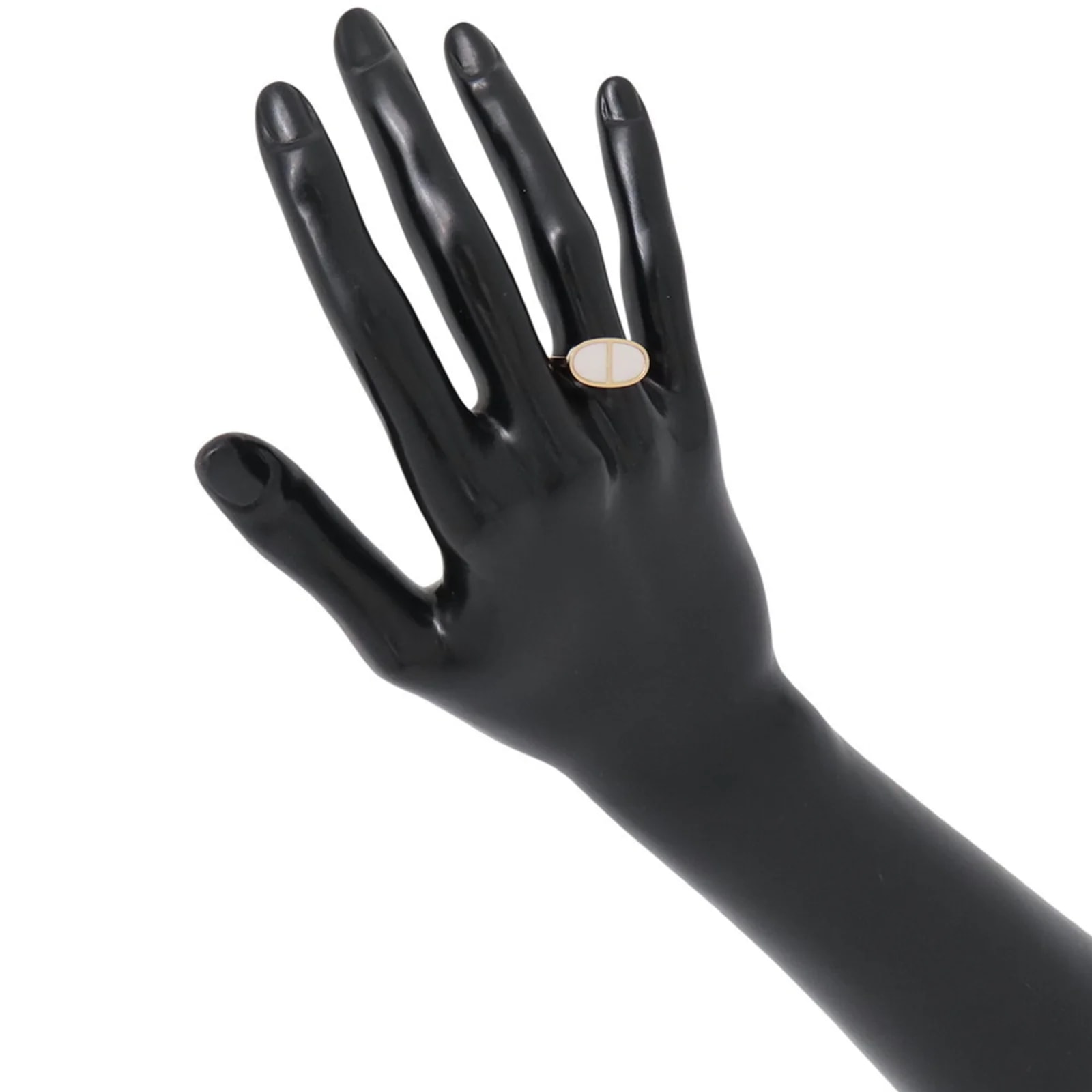 Hermes 18K White Gold Band 4