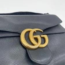 Gucci Marmont Double Flap From Japan 3