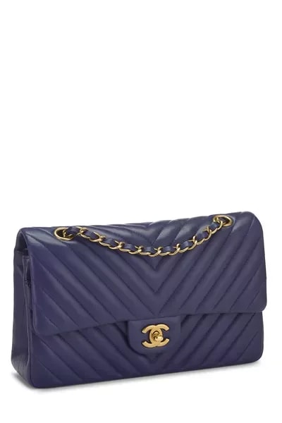 Medium Classic Chevron So Double Flap 2