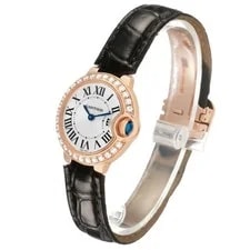 Cartier Ballon Bleu 28 Rose Gold Diamond WE900251 3