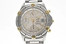 TAG Heuer 165.806 Professional Automatic Chronograph Gold Plated 38mm 2
