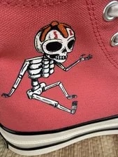 Converse All Star Chuck Taylor Day of the Dead High Tops 6 Woman 8 3