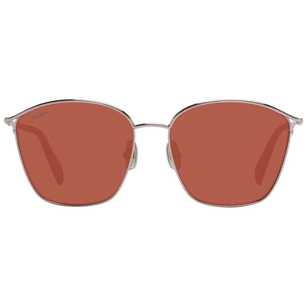 Max Mara Rose Gold Metal Sunglasses 2