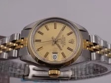 Rolex Oyster Perpetual Lady Date 6916 Automatic 18KT Gold Bezel Year 1976 3