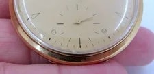 Antique 14K IWC Schaffhausen Year 1935 Pocket No Box/Papers "TC4020128" 2