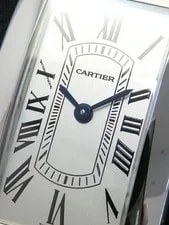 Cartier Tank Americaine SM WSTA0082 Quartz 35mm Box Papers Silver 4
