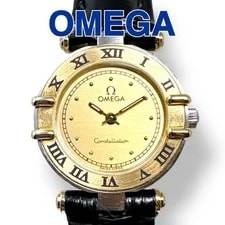 Omega — Omega Constellation Mini K18 Gold Dial Quartz — Watch — resale