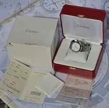Cartier — Cartier Pasha 38 Mm Automatic Excellent Condition Box and Documents — Watch — resale