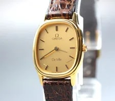 Omega — [Exc+5] Omega de Ville Cal.1450 591.0281 19mm Gold Quartz — Watch — resale
