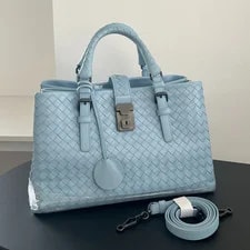 Bottega Veneta — Bottega Veneta Roma Woven — Handbag — deal