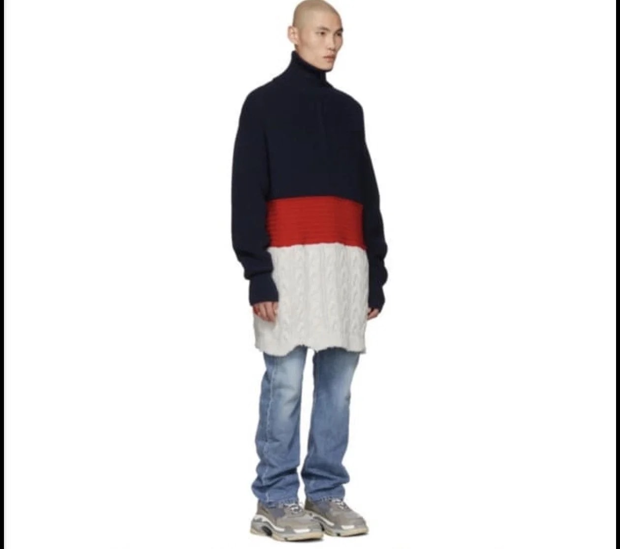 Balenciaga — Balenciaga Long Pull Over — streetwear — resale