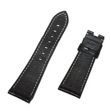 Panerai Leather Strap Black D Buckle 26mm Width 2