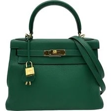 Hermès — Hermes Kelly 28 Internal Sewing C刻 Japan Ookura — Handbag — resale