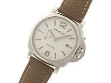 Panerai Luminor Due 42MM PAM01046 Leather White Dial Automatic 2021 #DW1452 2