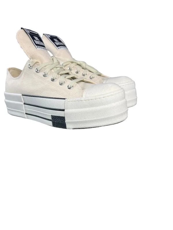 Converse — Converse X Rick Owens Drkshdw DBL Drkstar Low – US — Sneaker — resale
