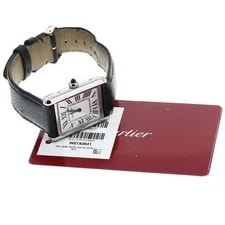 Cartier Tank Mast LM WSTA0041 Silver Dial Quartz Watch_960878 2