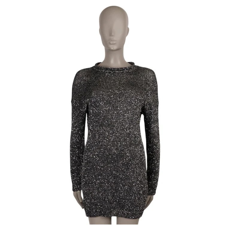 Saint Laurent — Saint Laurent Polyester 2019 Sequin Mini Dress S — Clothing — resale