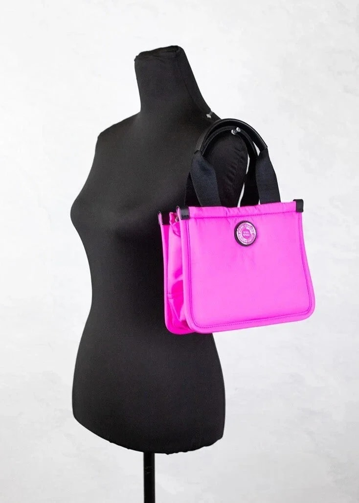 Marc Jacobs Small Neon Fabric Tote Convertible 2