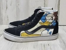 Vans X Disney Sk8-Hi Top Size 10 Mickey Donald Goofy Pluto Shoe 2
