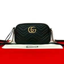 Gucci — Gucci GG Marmont Small Matelassé Crossbody — Handbag — resale