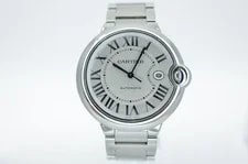 Cartier — Cartier Ballon Bleu 42 Mm 3767 White Dial w69012z4 With Box & Papers — Watch — resale