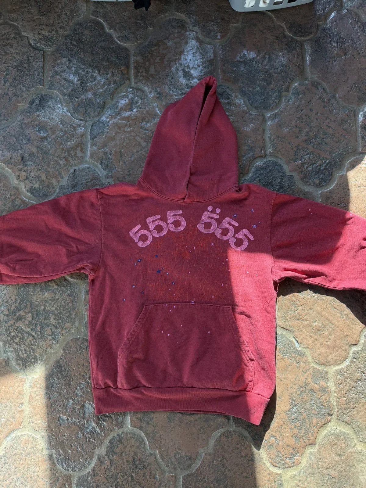 Spiderworldwide Hoodie 555 — streetwear — resale