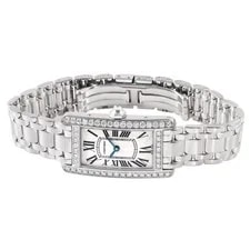 Cartier Tank AmericanSM WB7073L1 Watches K18 White Gold 4