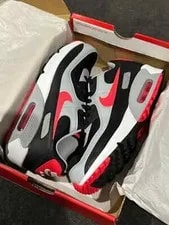 Nike AIR MAX 90 LTR GS - Size 7Y (8.5 ) US 2
