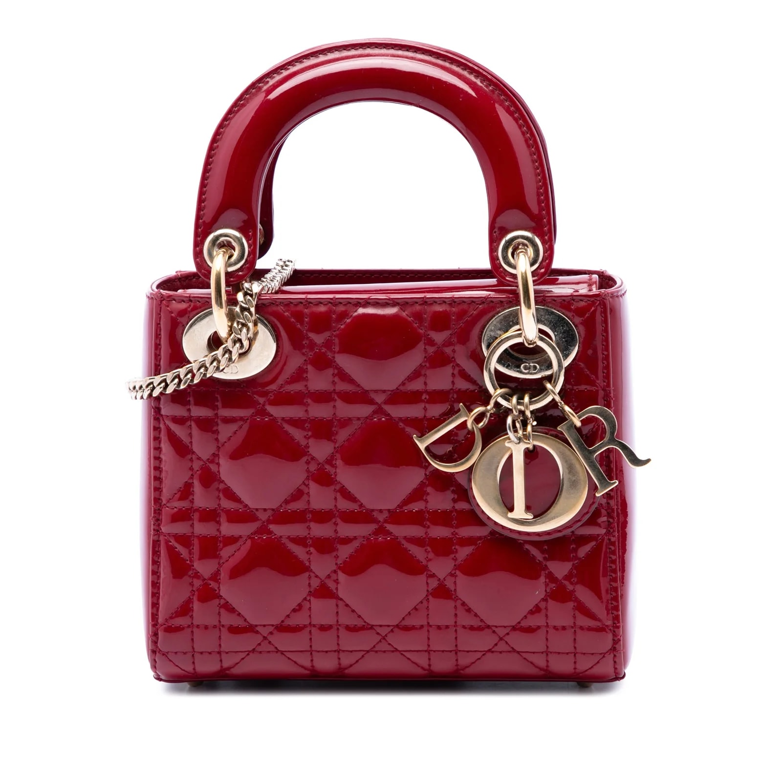 Dior — Mini Metallic Lady Dior — Handbag — resale
