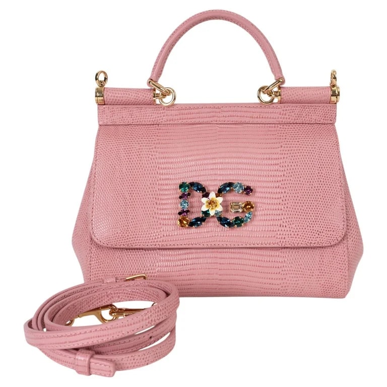 Dolce & Gabbana — Dolce & Gabbana 2019 Sicily Small Faux Bag — Designer Shoe — resale