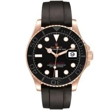Rolex Yachtmaster 40 Rose Gold Oysterflex 116655 2
