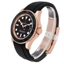 Rolex Yachtmaster 40 Rose Gold Oysterflex 116655 4