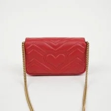 Gucci GG Marmont Super Mini Chain Crossbody 155525281 4